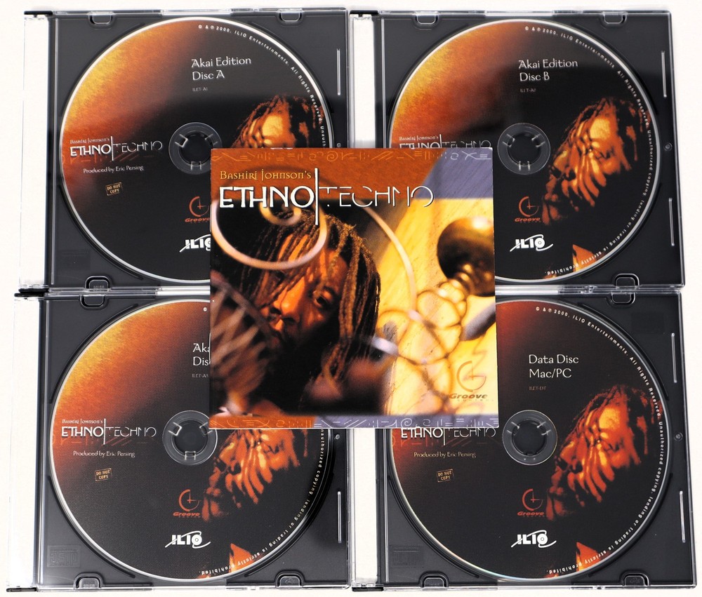 Ilio Ethno Techno Akai & E-Mu Sample Library/Sound Library/Sampling 4 CD