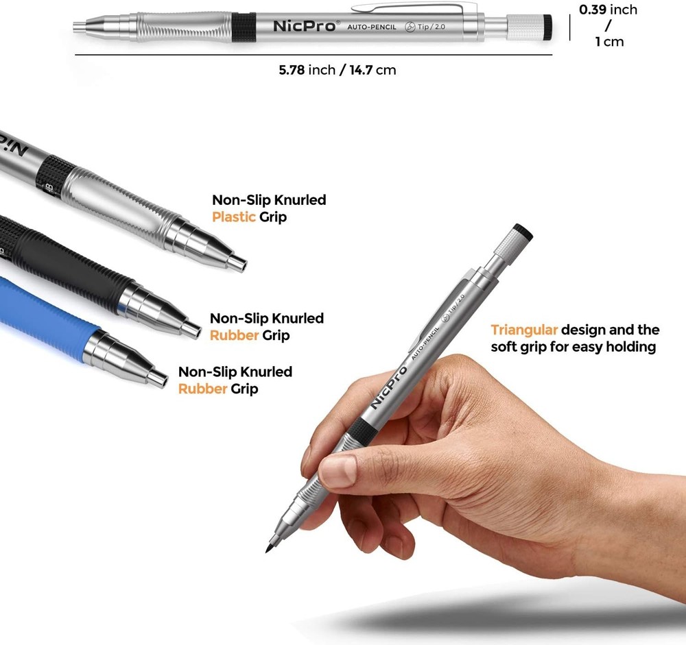 Mechanical Carpenter Pencil Set
