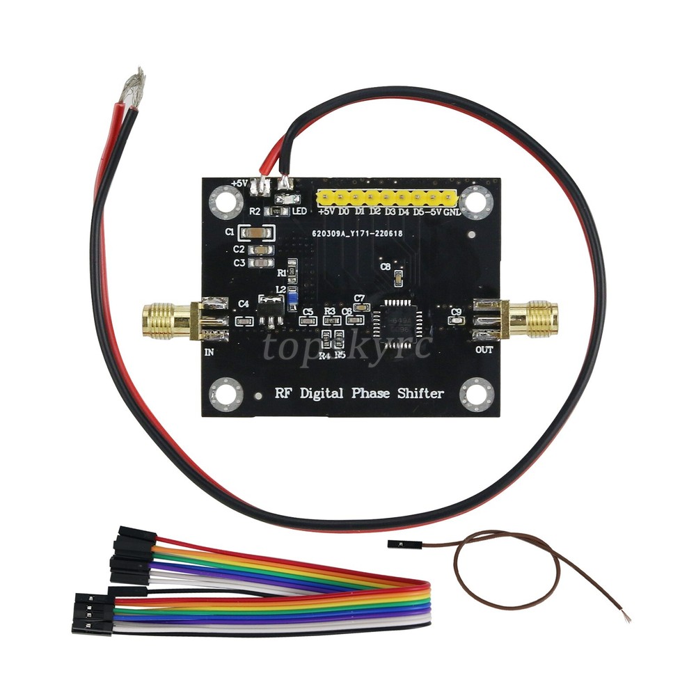 3-6GHz RF Digital Phase Shifter 6Bit Microwave Phase Shift Module SMA Ttops