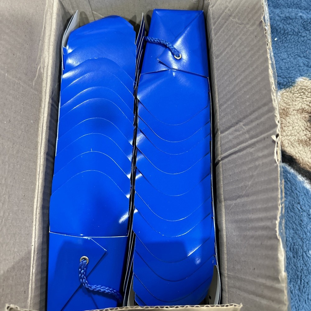 2 Dzn Cardboard Small Blue Plain Gift Boxes New
