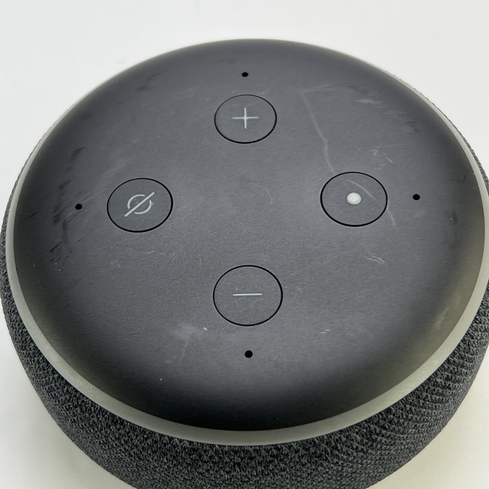 Amazon Alexa Echo Dot C78MP8 3rd Generation Smart Speaker with AC Adapter TESTED