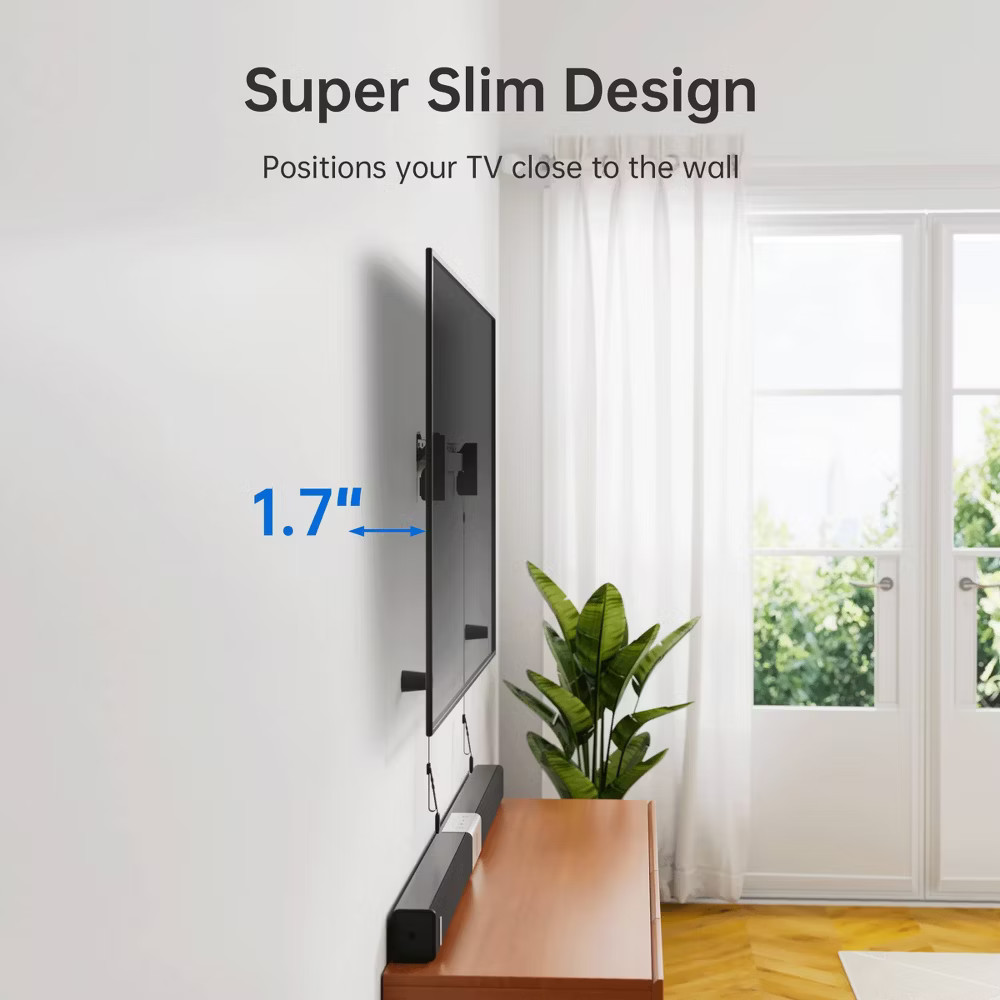 ErgoAV Large Fixed TV Mount 32"- 90"TVs