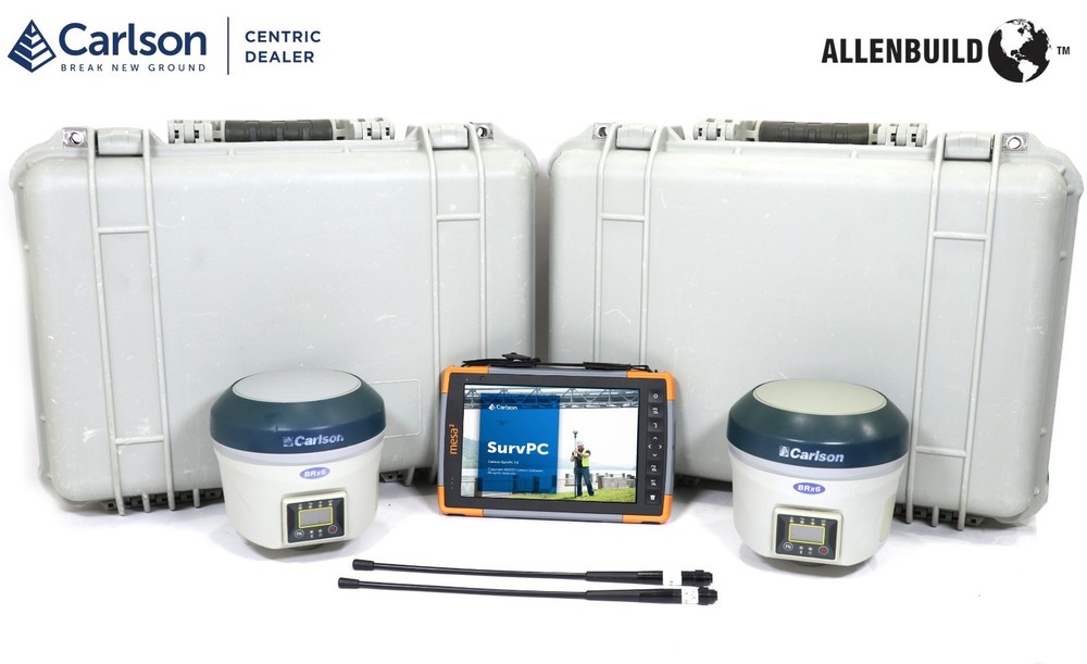 Carlson BRx6  Base & Rover W/ Windows Tablet