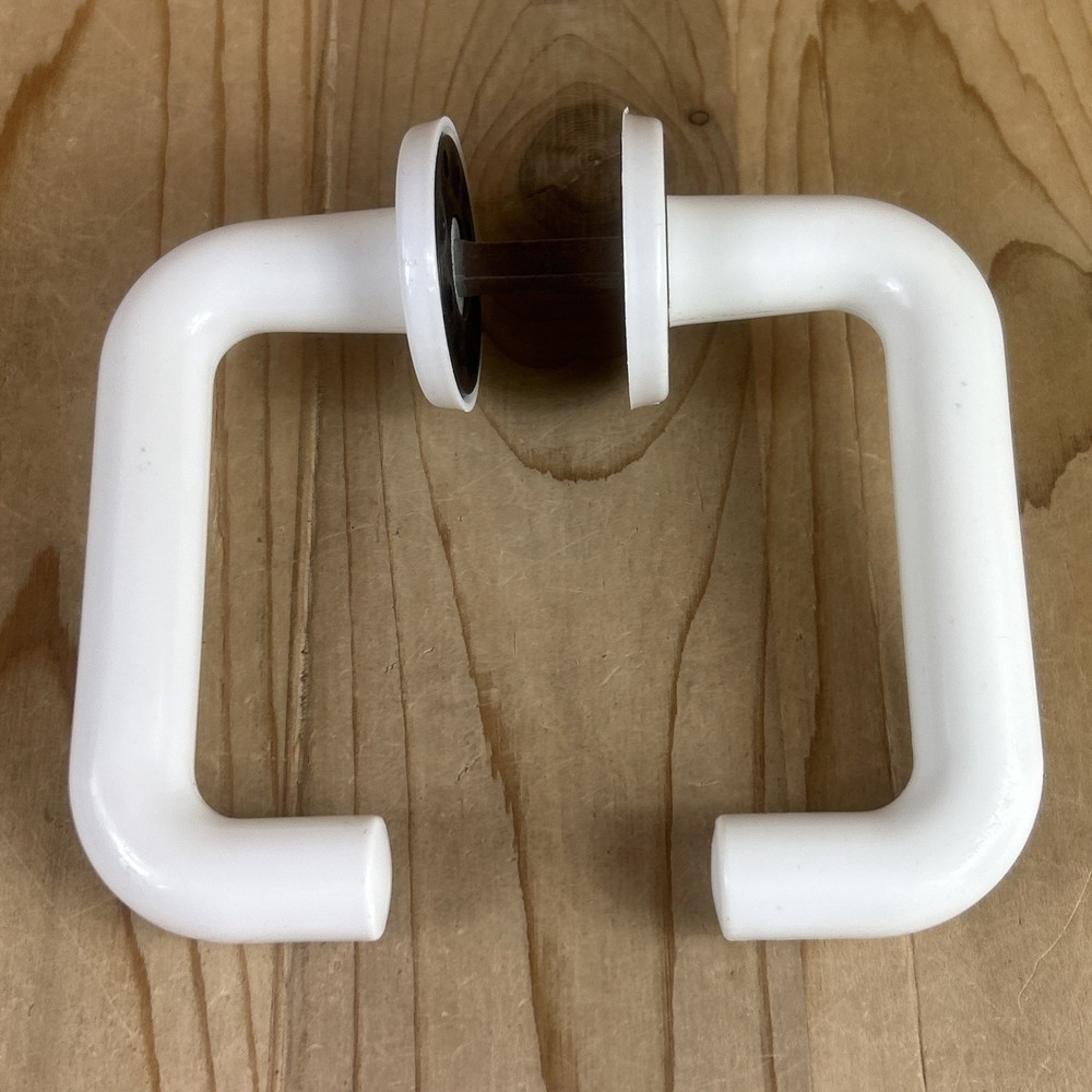 Two Sided Fixed Door Handle White Nylon 5” Screen Patio