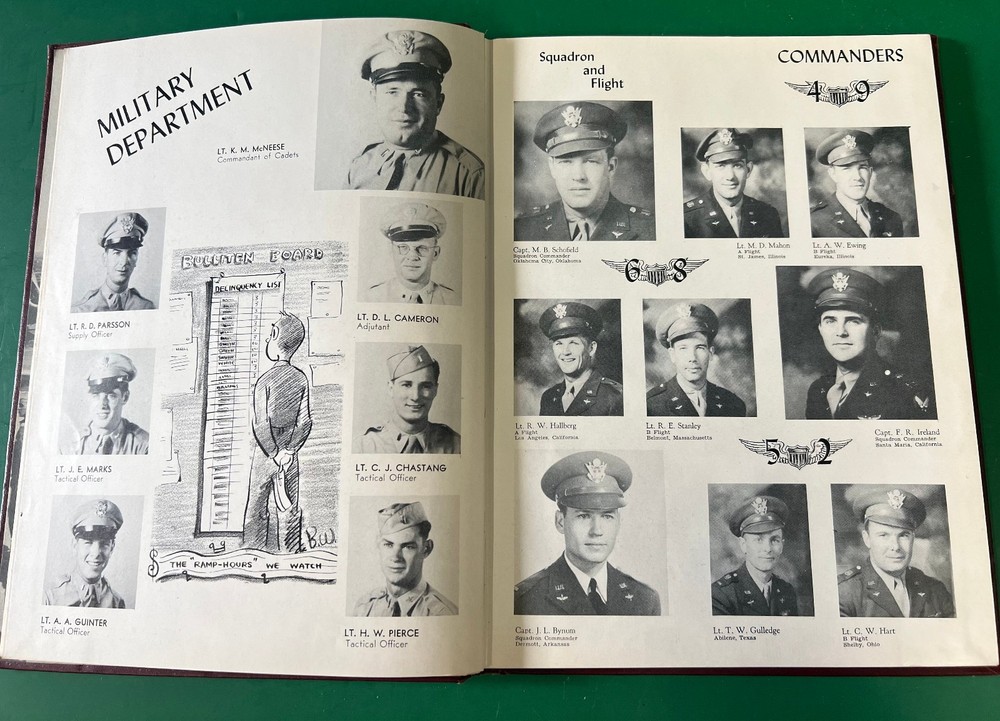 GOODFELLOW ARMY AIR FIELD CLASS BOOK 43-H