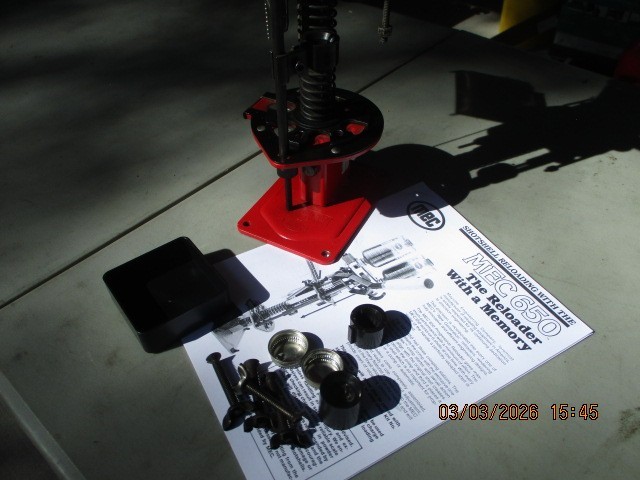 MEC #650-85, 20 ga. Shotshell Reloading Press, Progressive