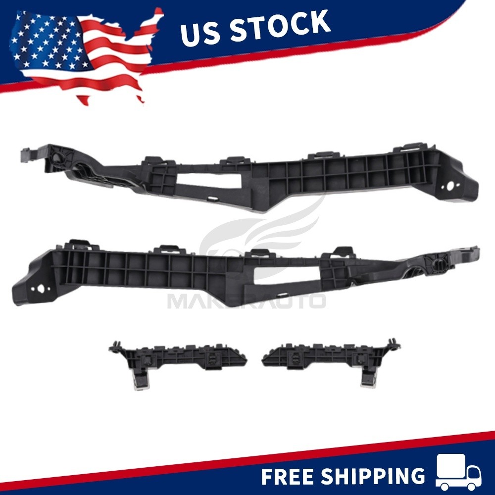 LH+RH Front Bumper Bracket & Headlight Bracket For 2018-2020 Honda Accord Sedan