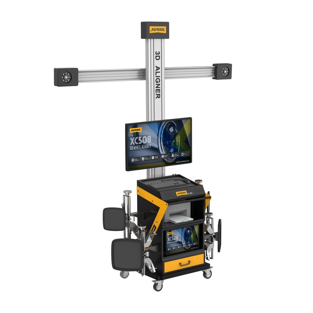 AUTOOL XC508 3D Wheel Alignment Machine Fully Automatic Tire Aligner System 110V