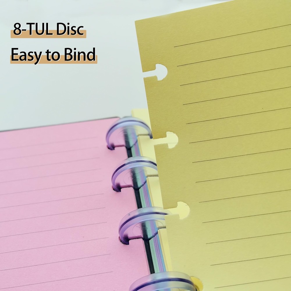 8-Disc Binding Inserts for TUL Disc Binding Liner, disc bound planner supplie...