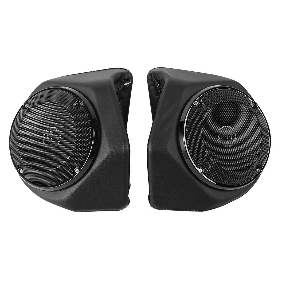 King Trunk 6.5'' Rear Speakers Pods Fit For Harley Tour Pak Street Glide 14-24