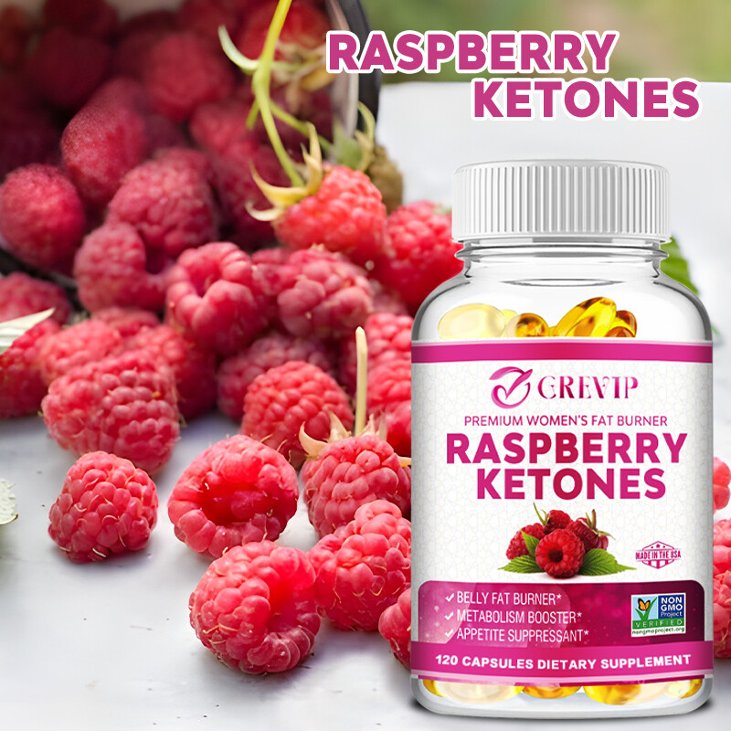 120pcs Raspberry Ketones - Weight Loss, Digestive Support - Apple Cider Vinegar