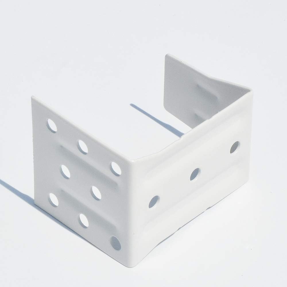Center Support Bracket 2 Pack White Color for 2" High Profile Blinds Headrail...
