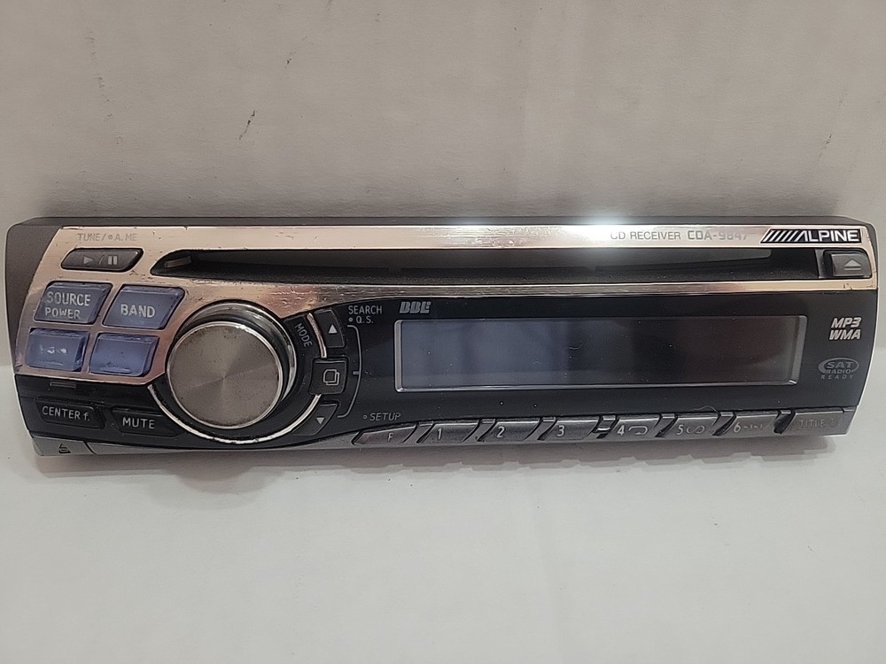 Alpine CDA-9847 FACEPLATE ONLY