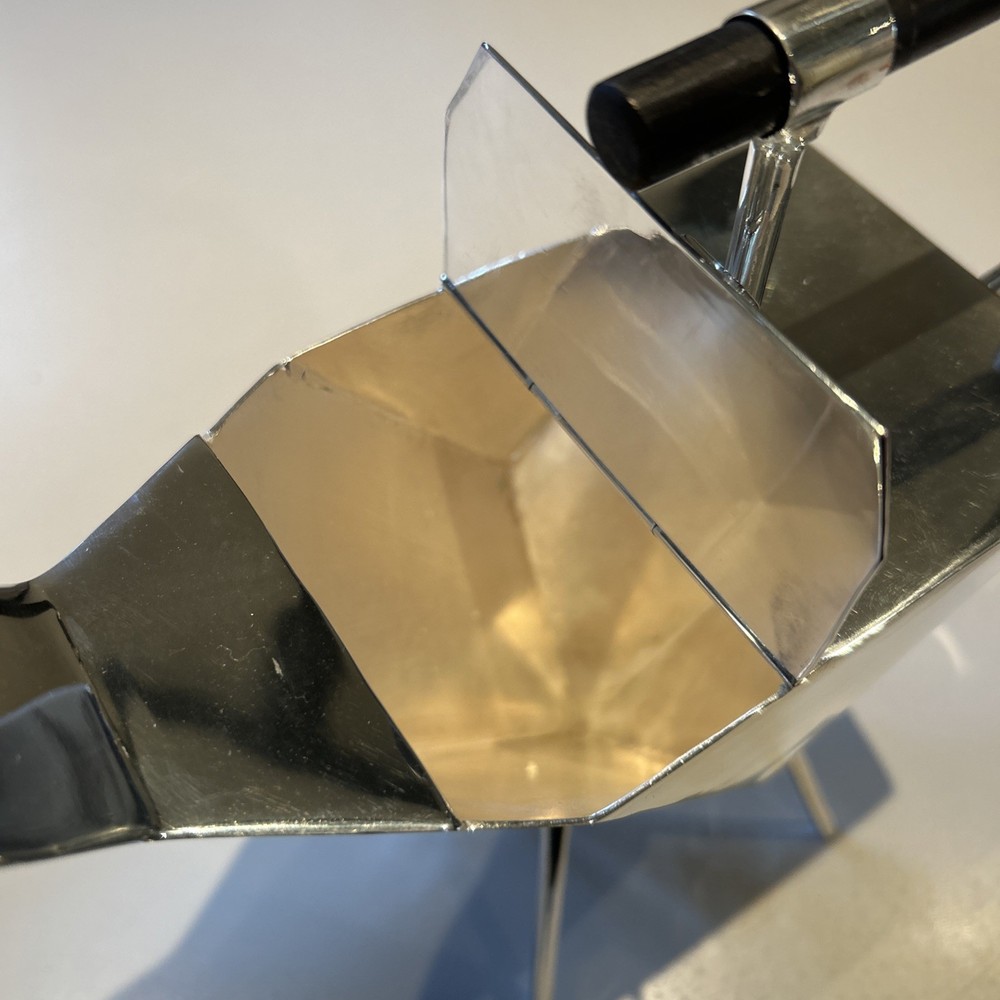 Silver Plated Art Deco Christopher Dresser Style Triangular unusual Shape RARE