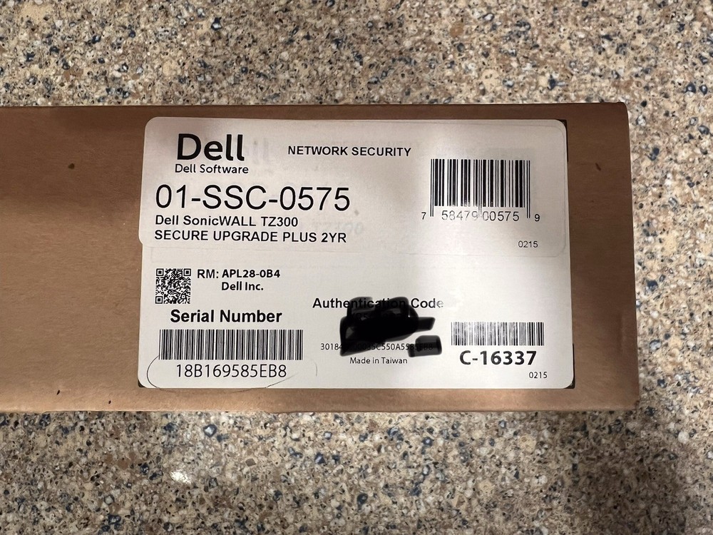 SonicWall TZ300 01-SSC-0575 Secure Upgrade Plus Network Security, APL28-0B4