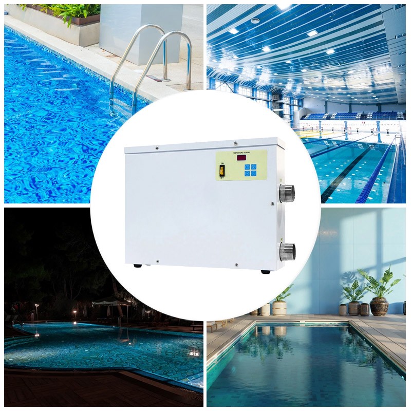 11KW Electric Swimming Pool Water Heater Thermostat Hot Tub 110V US STOCK