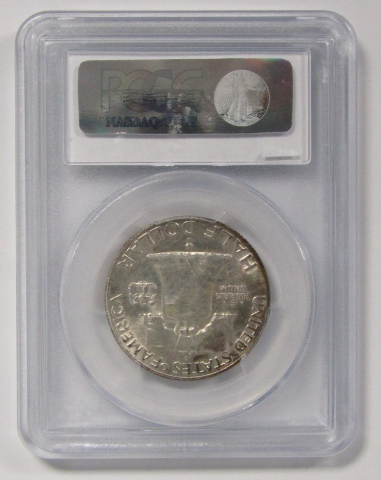 1949 D Franklin Half Dollar PCGS MS63FBL