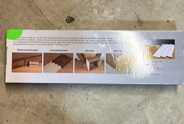 Peachtree Woodworking Multi Joint Router System dovetail maker joinery system