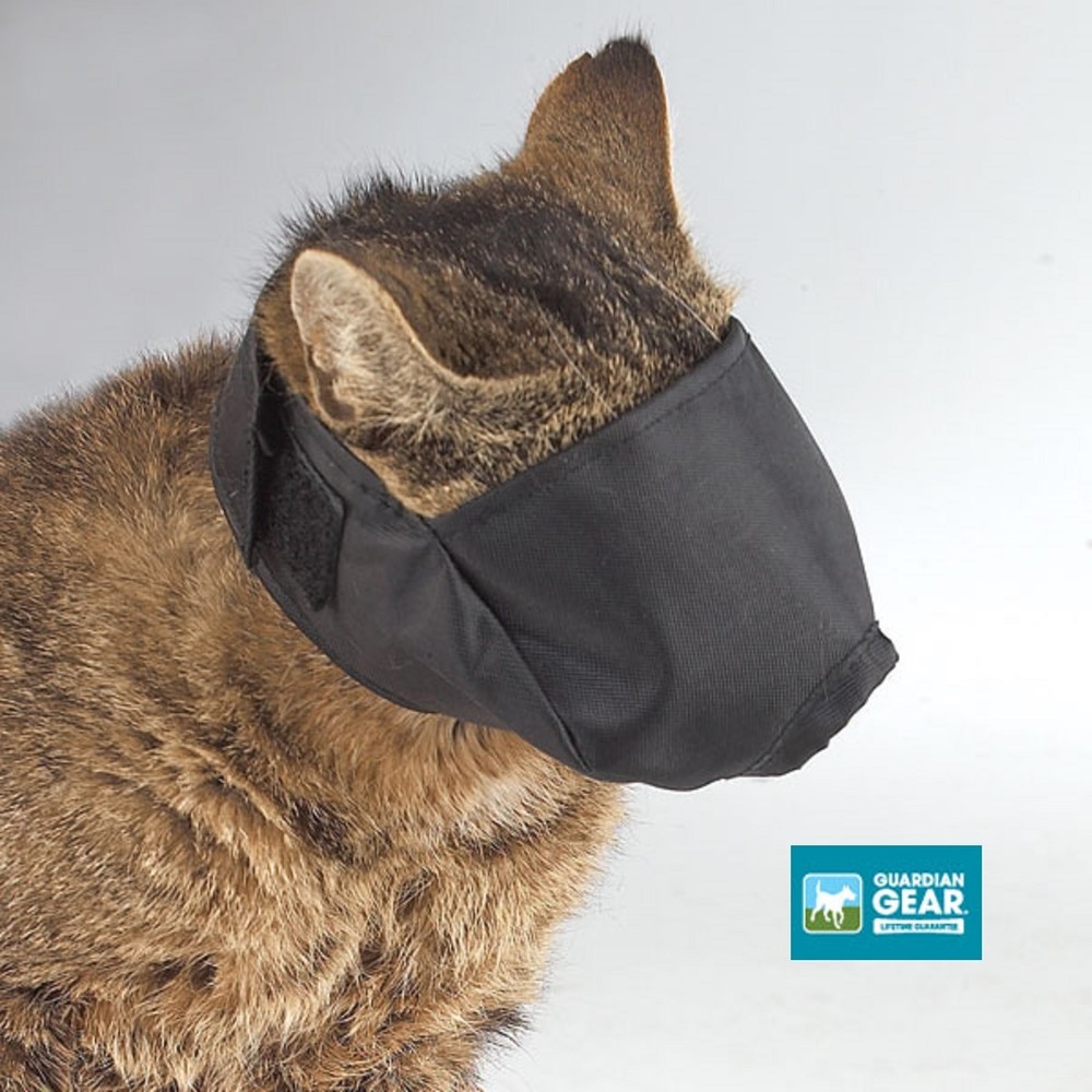 PREMIUM QUALITY Comfort QUICK FIT NYLON ADJUSTABLE CAT GROOMING MUZZLE 3 SIZES