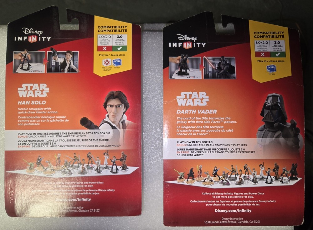 Disney Infinity 3.0 Han Solo & Darth Vader