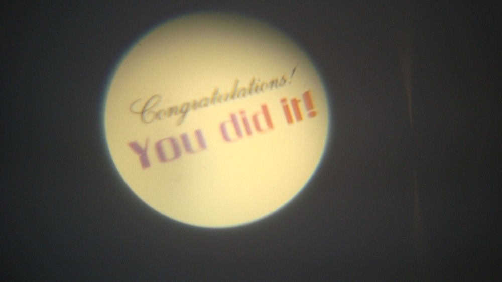 4 image Rotating Projector