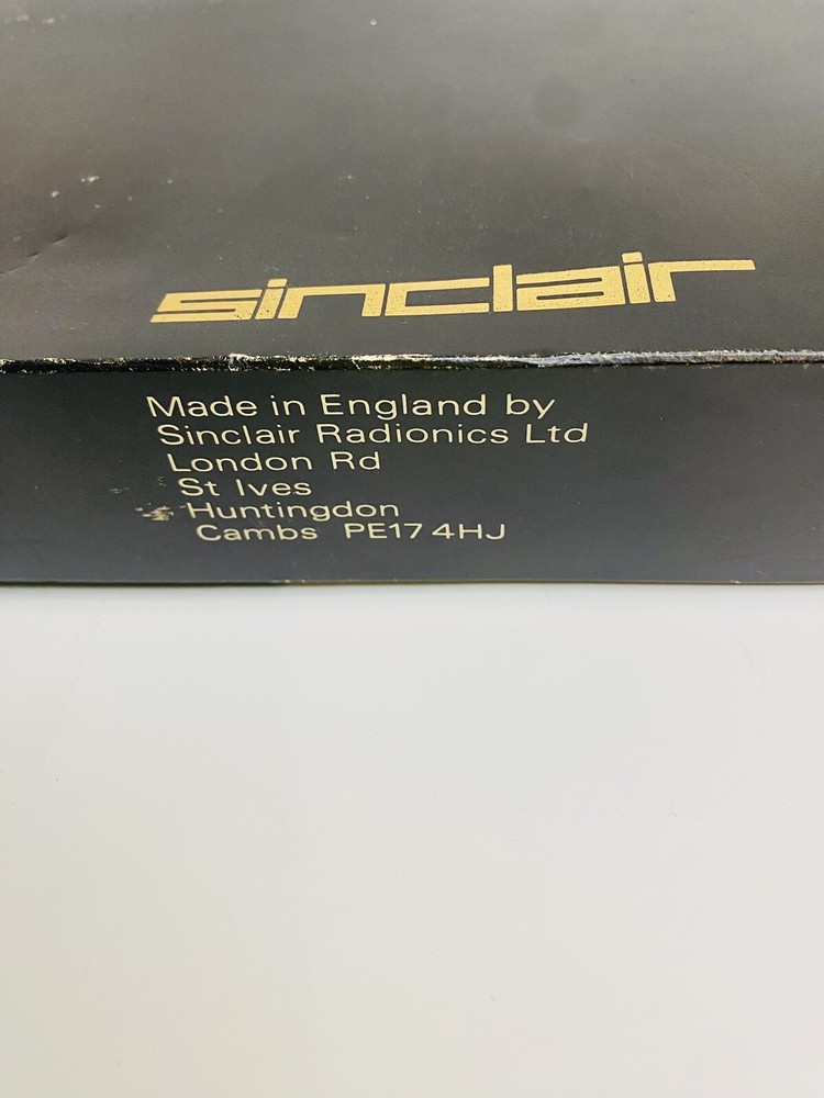 Sinclair Cambridge Programmable Calculator,Box ,Manual,1977. MINT