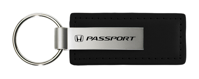 Honda Passport Rectangular Leather Key chain