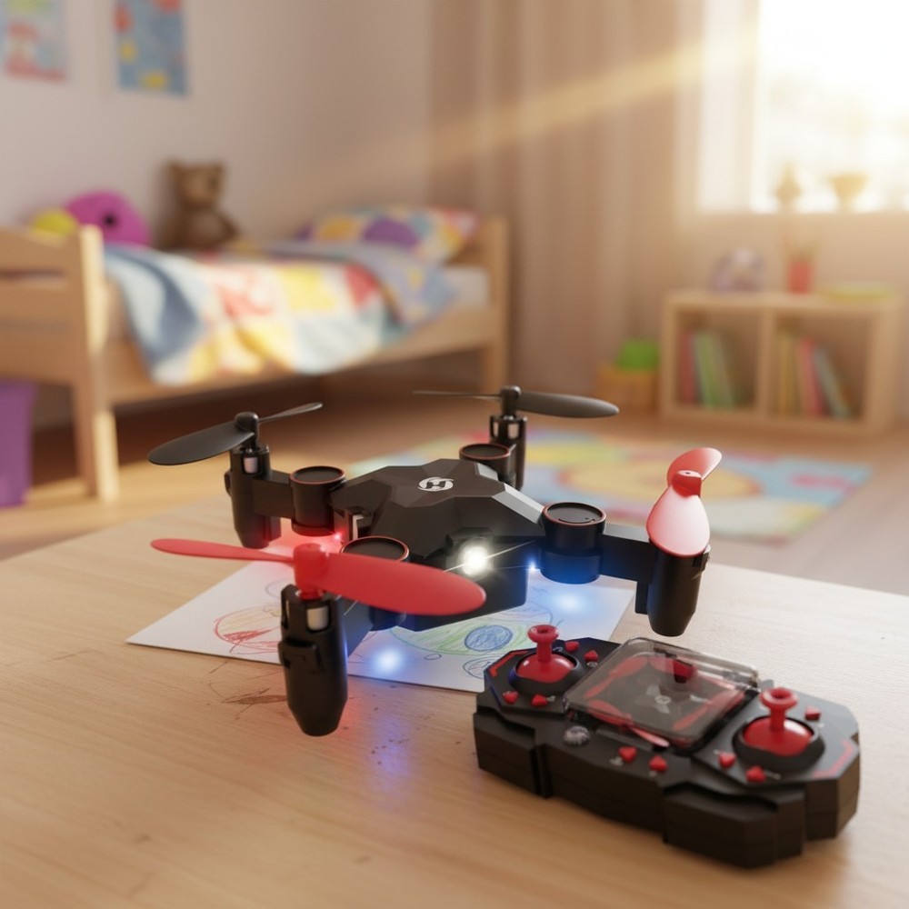 Lightweight RC Drone for Kids - Compact Design & Exciting Flying Experience