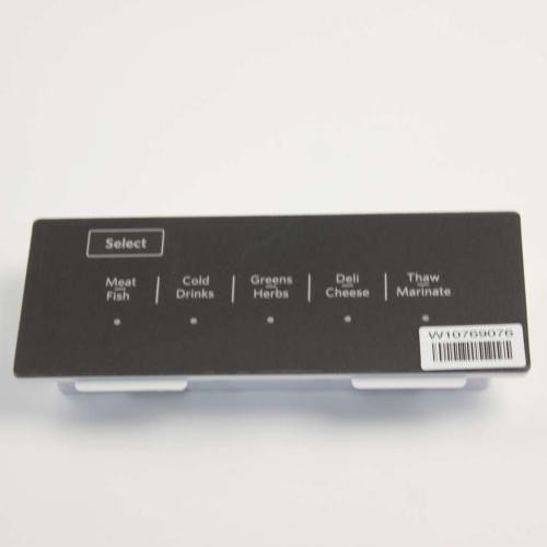 Whirlpool WPW10769076 UI Assembly 5D