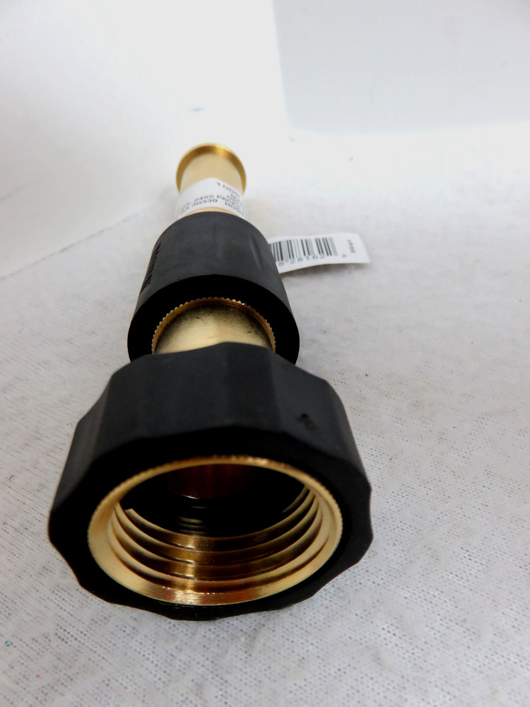 Anvil Solid Brass Hose Nozzles, 4-3/4" Adjustable Twist Nozzle