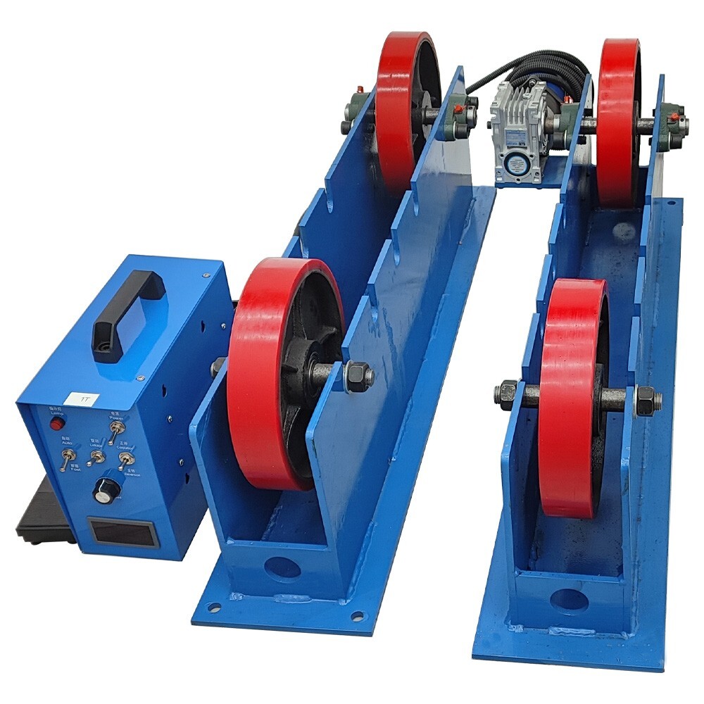 1Ton Welding Turning Roller Positioner Weld Bracket Adjustable Width 2200lbs