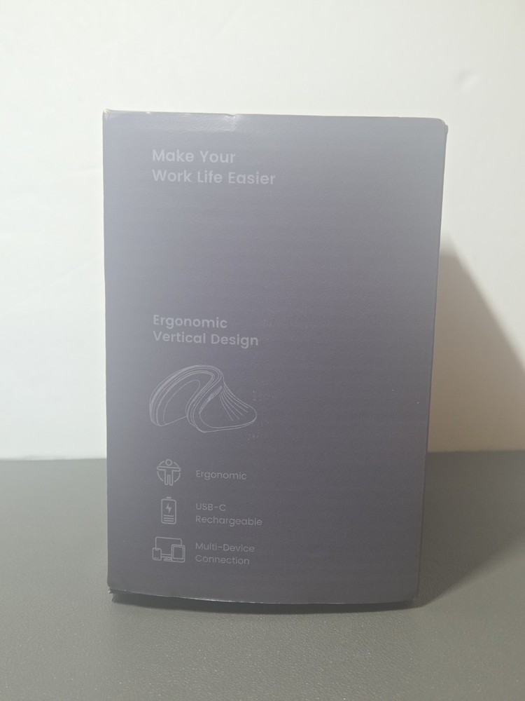 ProtoArc EM11 NL Ergonomic Vertical Mouse Wireless Bluetooth USB-C Rechargeable