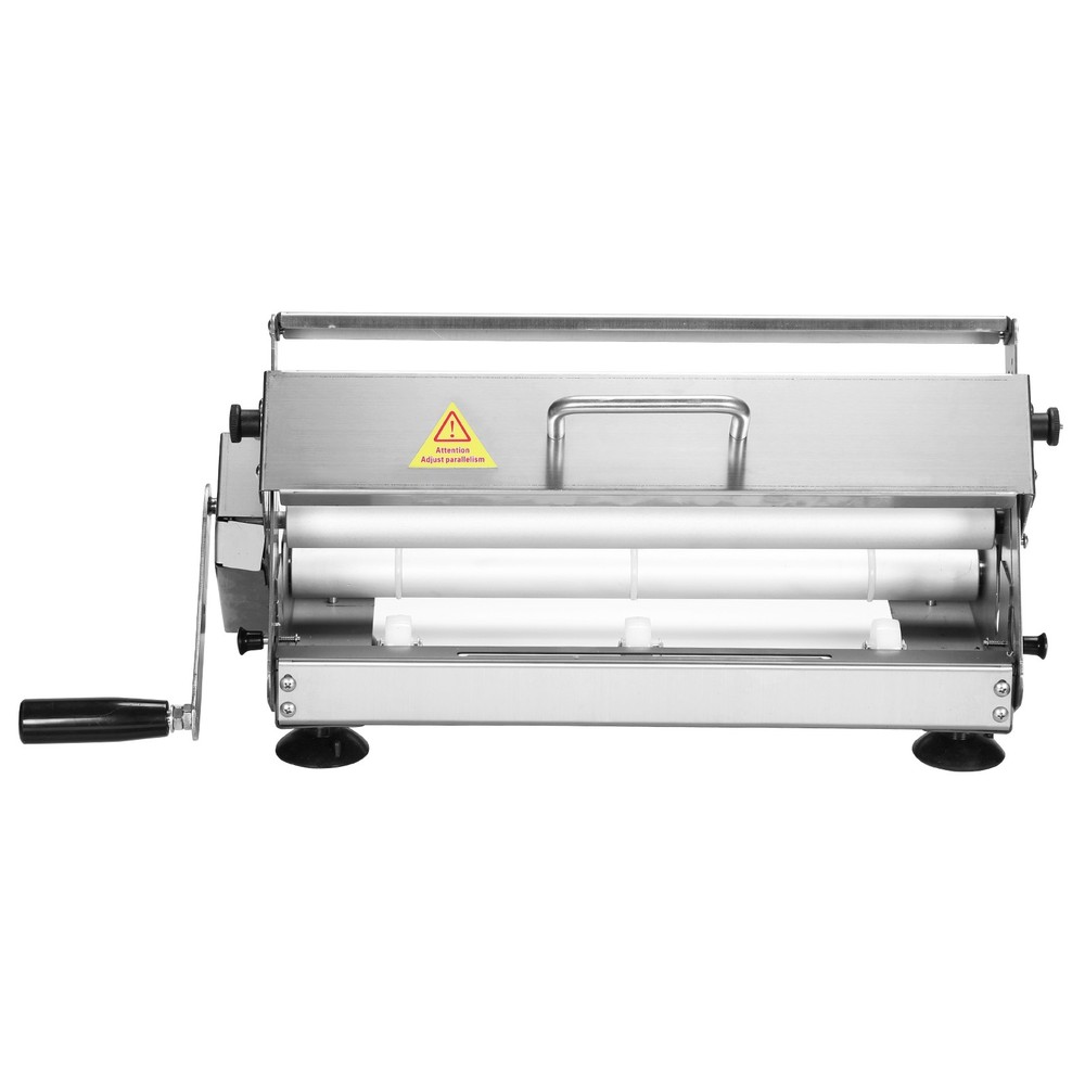 Folding Dough Sheeter with 2 Rolling Boards Manual Dough Roller Machine with 55
