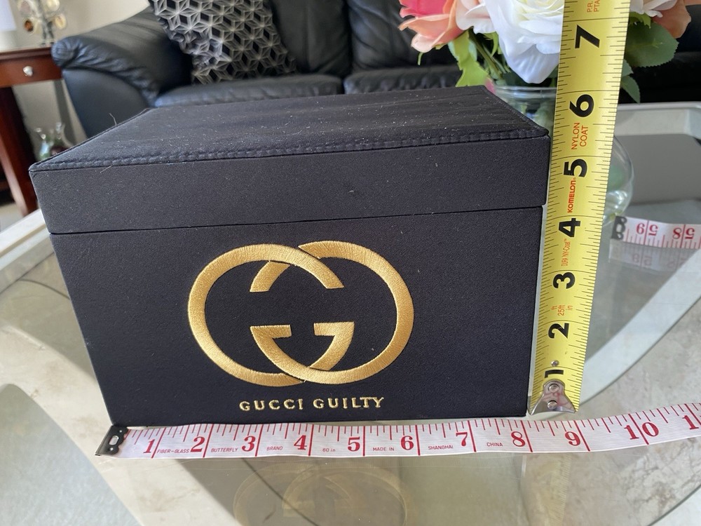 Gucci Guilty Black Satin Storage Box