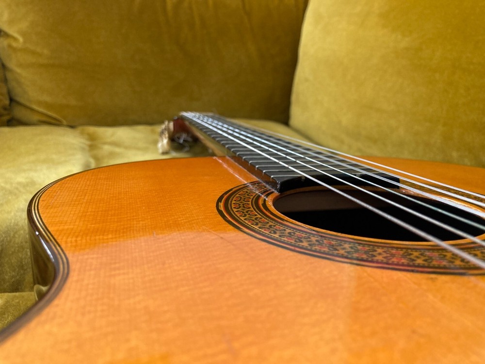 Sakazo Nakade 2000SS classical guitar 1971 – solid, braz rw, carved, signed