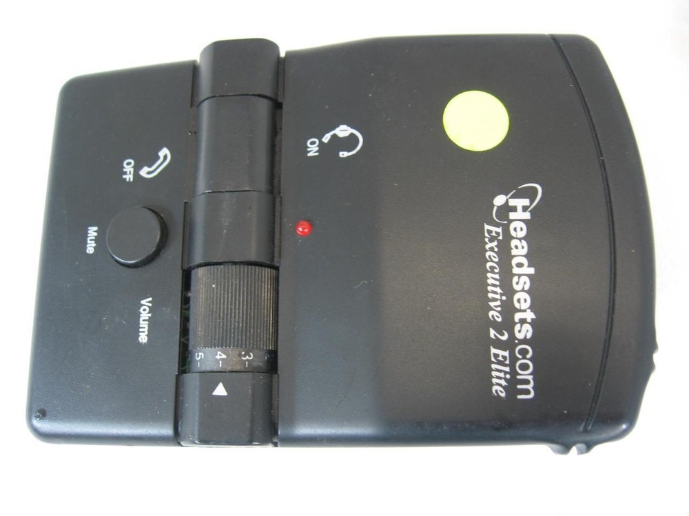 Headsets .com Telephone Amplifier w/ Headset & Access Tested Working