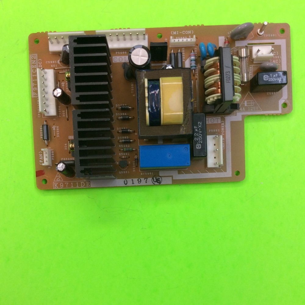 Sharp TU-DTV1000 DTV Decoder Cable Box Main Power Board F9711CEN2 SP-13A