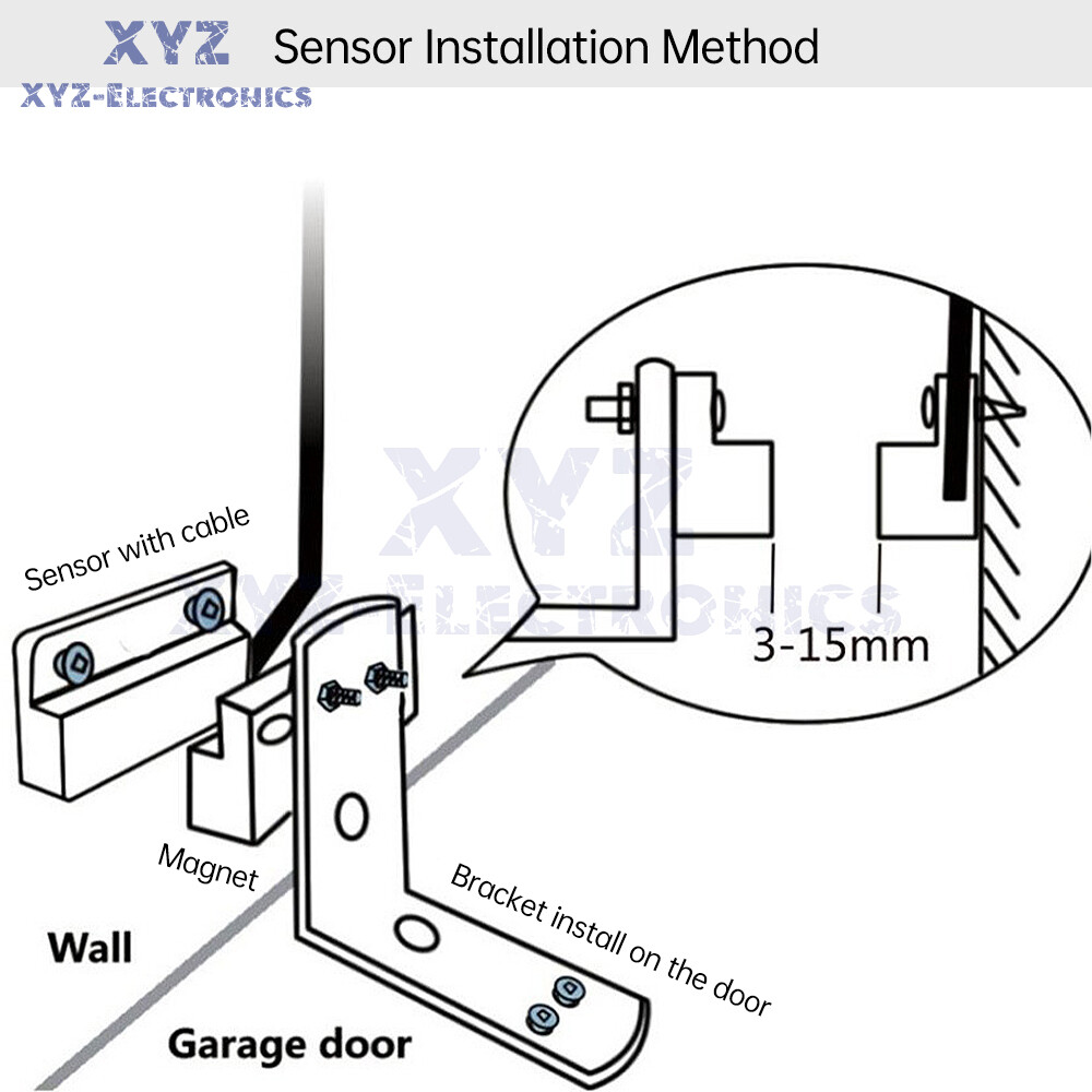 WiFi Smart Garage Door Opener Wireless APP Remote Controller Timer Voice Control
