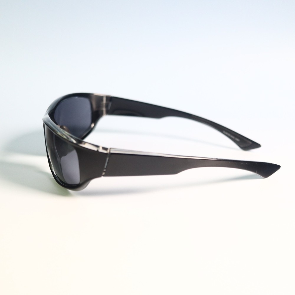 icueyewear sunglasses black frames wrap around N3