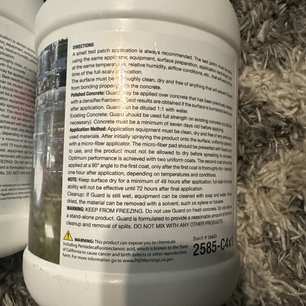3 Pack NSS Guard Densifier Concrete And Stone Protector 1 Gallon