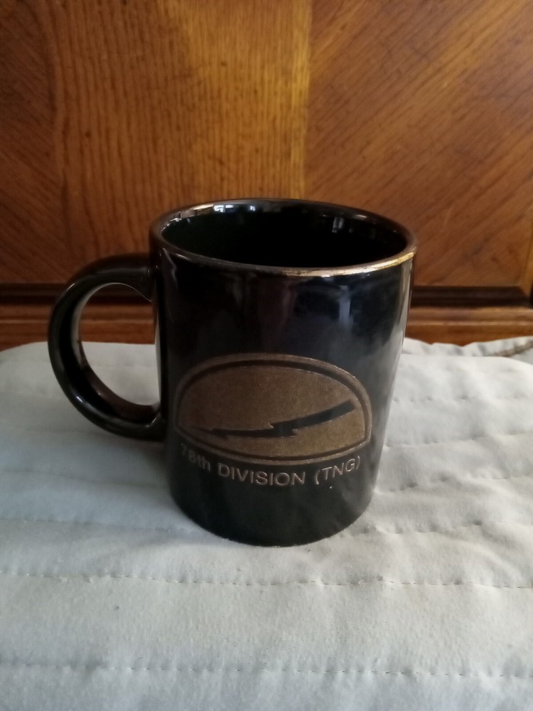 78th INFANTRY DIVISION  DARK BLUE COFFEE MUG