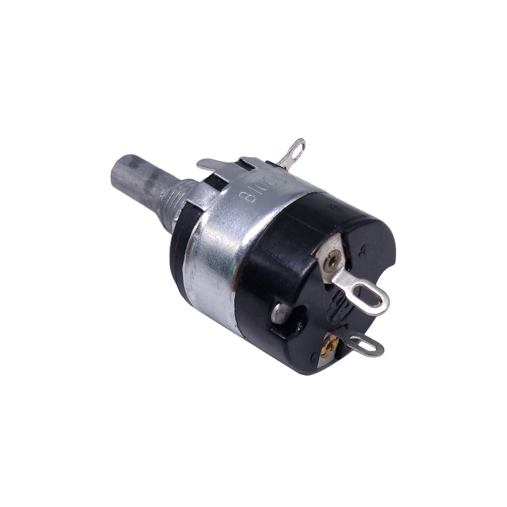 2pcs 100K ohm B100K Linear Potentiometer ON/OFF Switch WH137-2 RV137-2