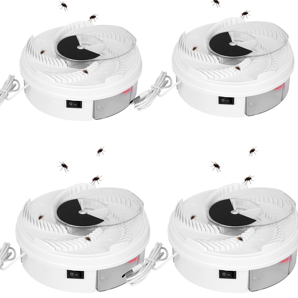 USB Powered Electric Fly Trap Device Automatic Flycatcher with Trapping Fly Trap