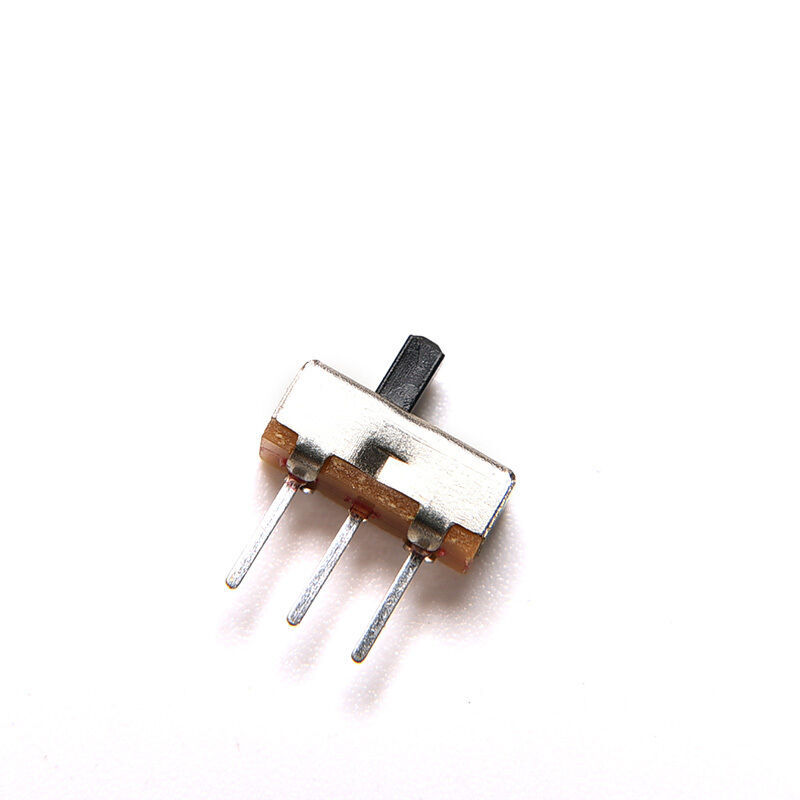 50x SPDT 3-Pin Vertical Slide Switch Mini PCB Circuit Mount Solder Tiny Small DC