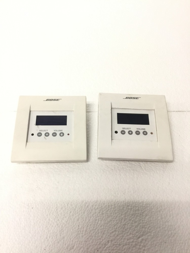 BOSE ControlSpace Zone Controller CC-16 White 275433 w/ FACE PLATE WORKING