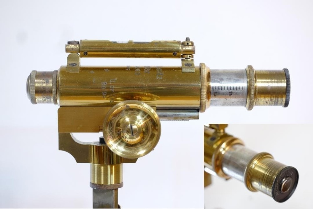 Ernst Leitz VRM 1923 Vertical Reading Microscope Rare Antique Instrument Working