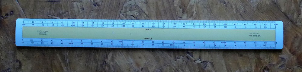 Verulam technical ruler
