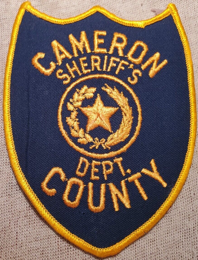 TX Cameron County Texas Sheriff Patch