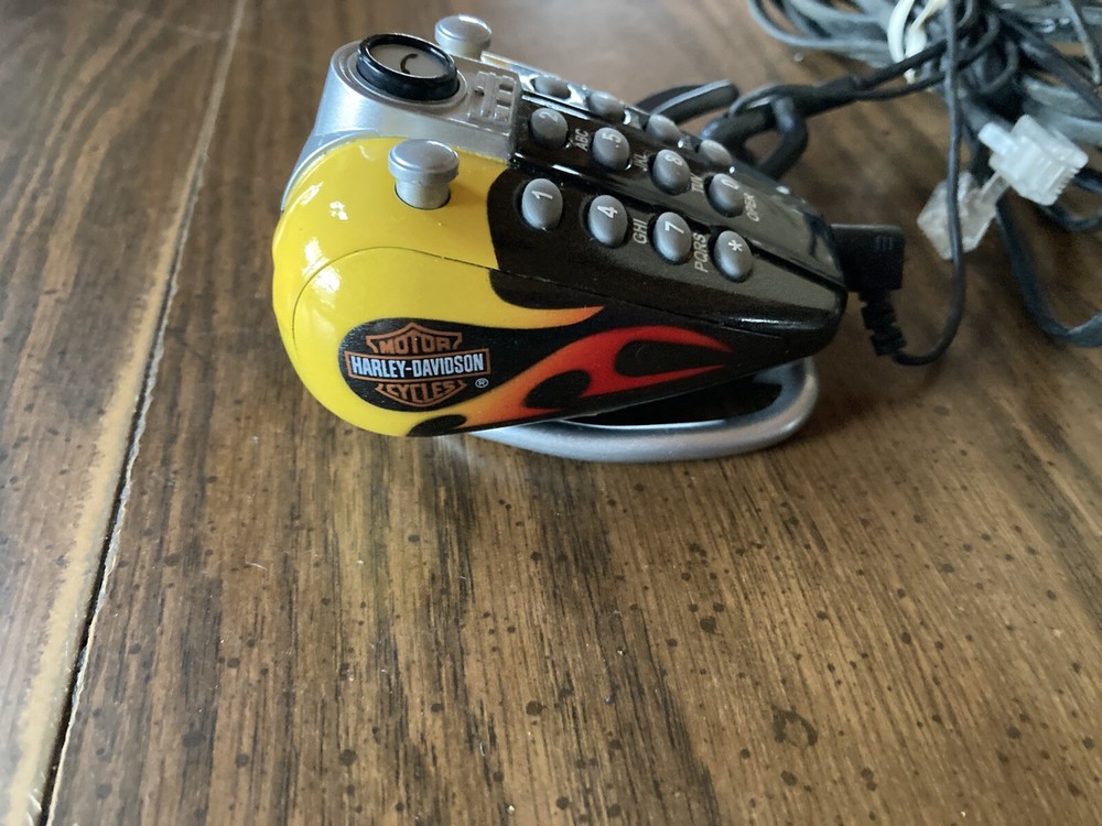 Harley Davidson mini headset telephone 2002 untested Motorcycle
