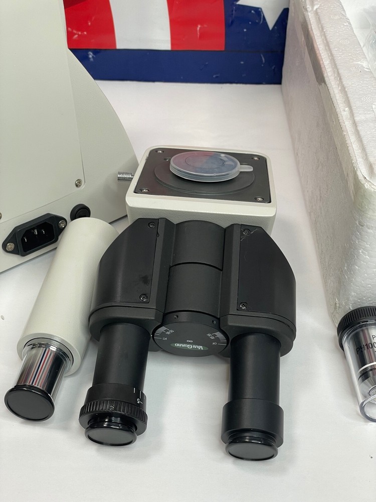 VanGuard 1333PHi 1300 Series Compound Trinocular Microscope Plan Achromatic READ